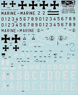 Astra Decals ASD-7216 1:72 German Lockheed F-104G Starfighters Decals