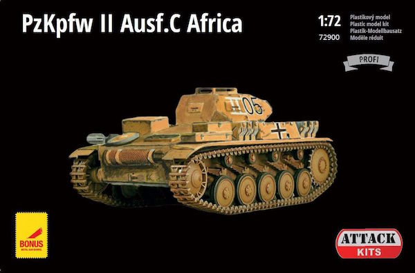 Attack Kits 72900 1:72 Pz.Kpfw.II Ausf.C Africa