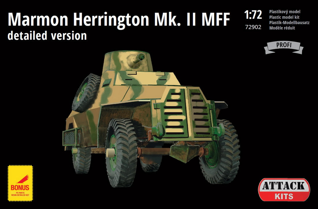 Attack Kits 72902 1:72 Marmon-Herrington Mk.II MFF Detailed Version