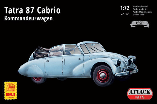 Attack Kits 72912 1:72 Tatra 87 Cabriolet Kommandeurwagen