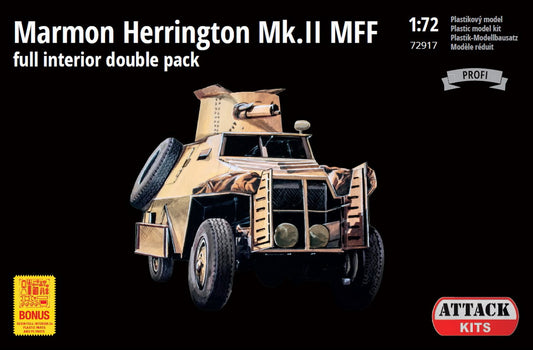 Attack Kits 72917 1:72 Marmon-Herrington Mk.II MFF with Full Interior (Double Pack)