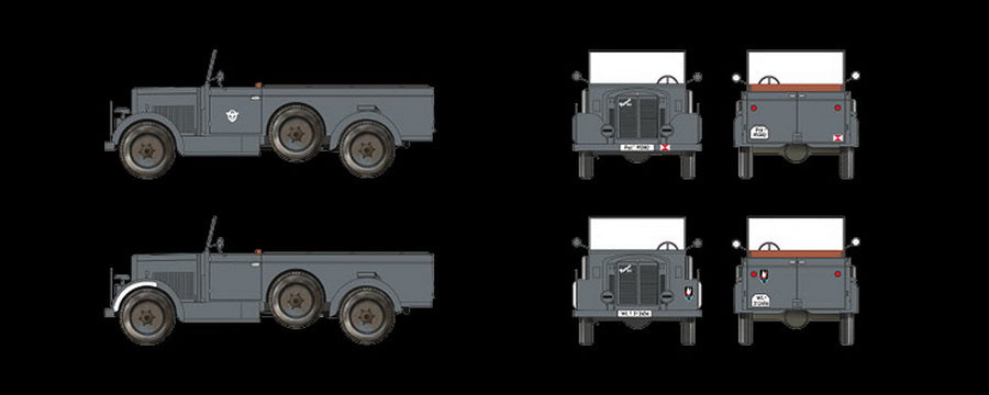 Attack Kits 72922 1:72 Phanomen Granit 25H Mannschaftstransportwagen