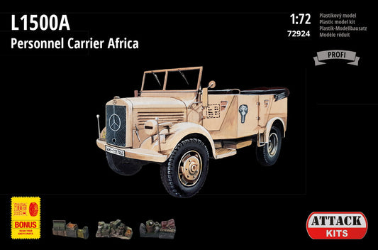 Attack Kits 72924 1:72 M.B. L1500A Personnel Carrier - Africa