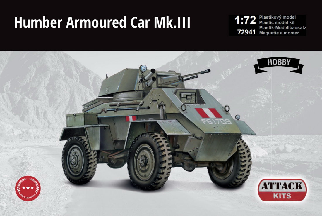 Attack Kits 72941 1:72 Humber Armoured Car Mk.III