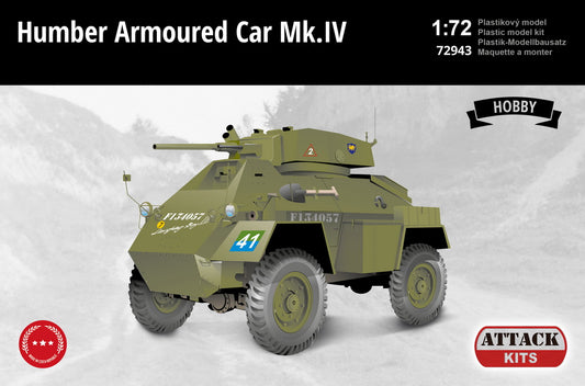 Attack Kits 72943 1:72 Humber Armoured Car Mk.IV British Army Europe