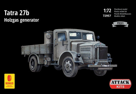 Attack Kits 72957 1:72 Tatra T27b Holzgas Generator