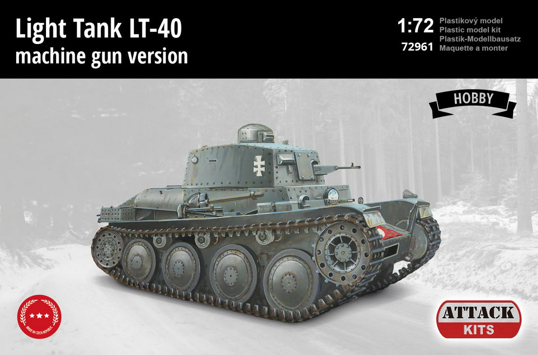 Attack Kits 72961 1:72 LT-40 Light Tank 'Machine Gun version'