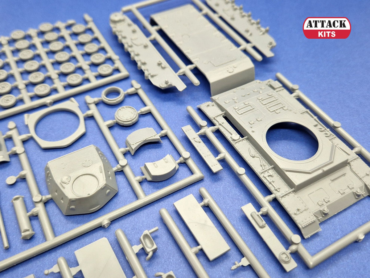 Attack Kits 72975 1:72 Pz.Kpfw.III Ausf.J (L/42) DAK includes 3D printed parts (tracks & details), metal gun barrel