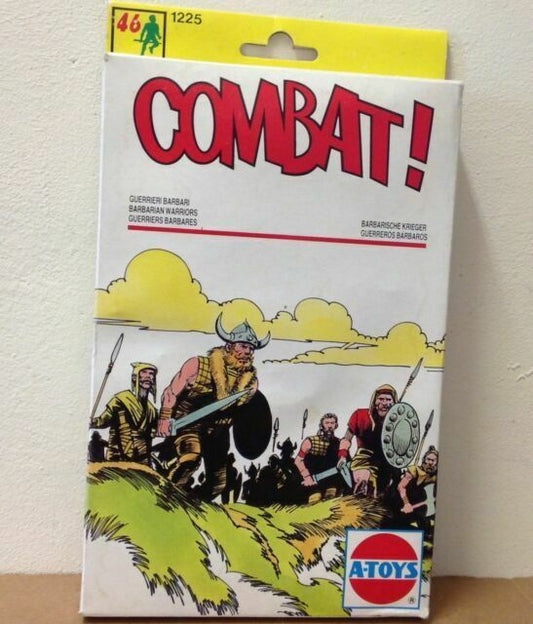 A-Toys 1225 1:72 COMBAT - Barbarian Warriors (Old Stock - Special Import)