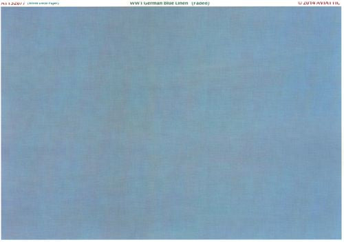 Aviattic ATT32077 1:32 German blue linen (faded) (printed on white decal paper) WWI
