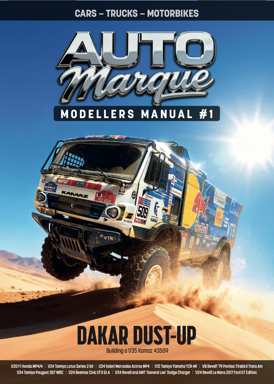 Auto Marque Modellers Manual 1 Dakar Dust Up Building a 1/35 Kamaz 43509