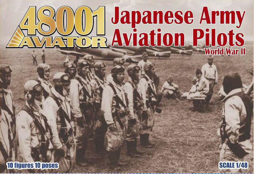 Aviator 48001 1:48 Imperial Japanese Army Aviation Pilots WWII