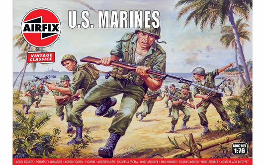 Airfix A00716V 1:72 US Marines WWII Vintage Classic Series