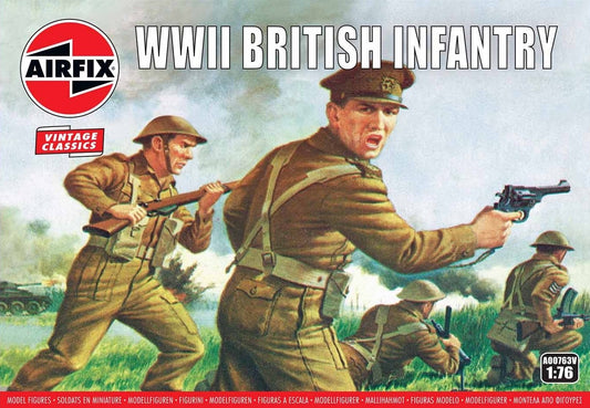 Airfix A00763V 1:72 British Infantry (WWII) Vintage Classic Series