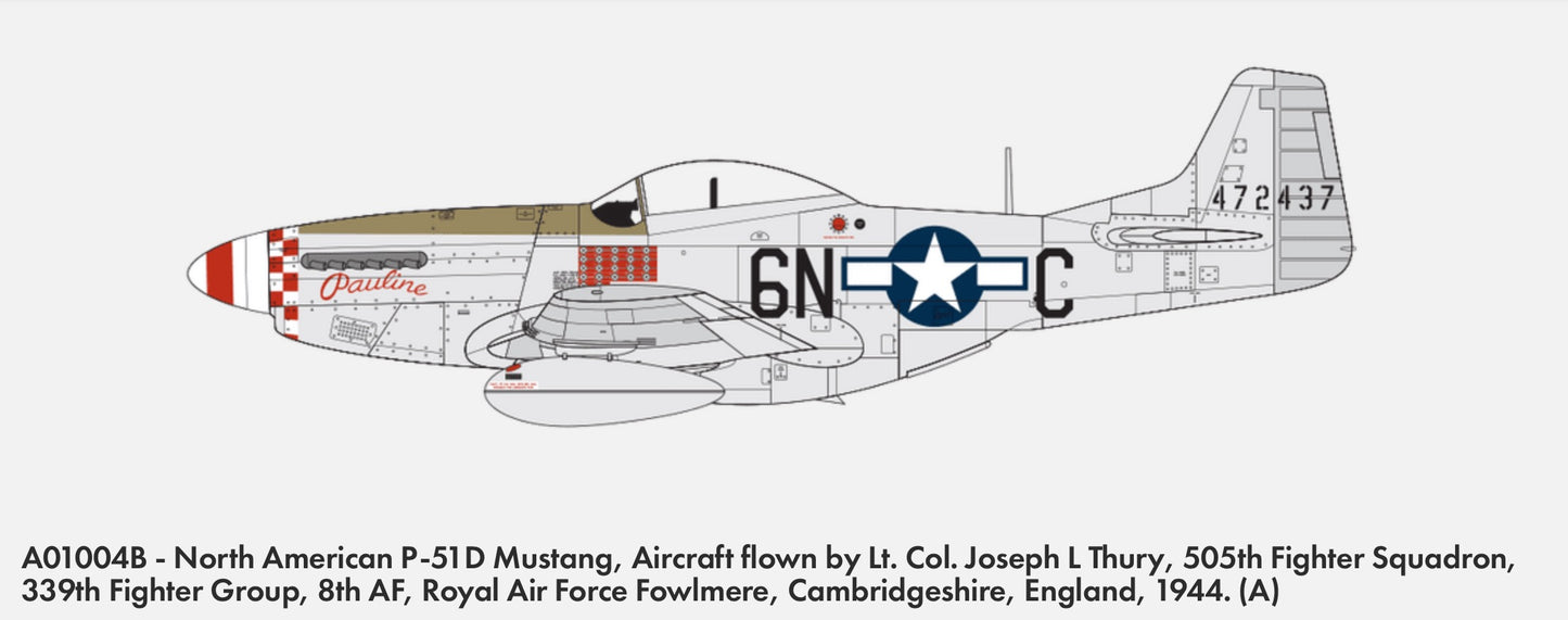 Airfix A01004B 1:72 North-American P-51D Mustang