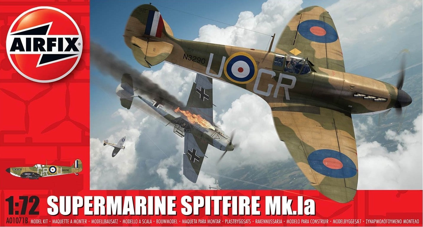 Airfix A01071B 1:72 Supermarine Spitfire Mk.I