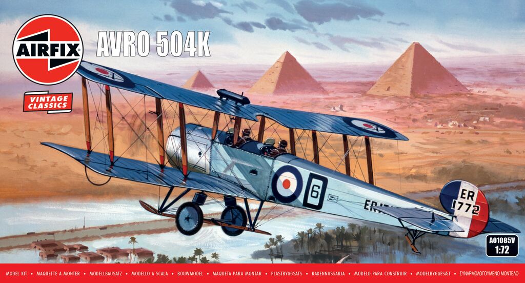 Airfix A01085V 1:72 Avro 504K