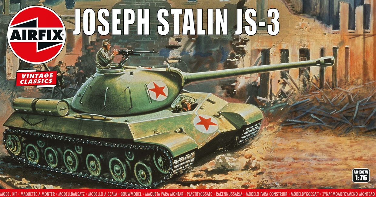 Airfix A01307V 1:76 Soviet IS-3 Joseph Stalin Tank Jozef Stalin Vintage Classic Series