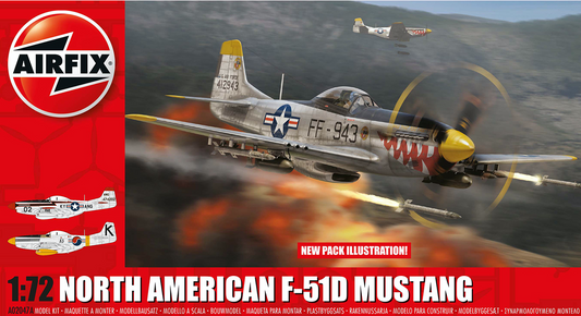 Airfix A02047A 1:72 North-American F-51 Mustang [P-51D]