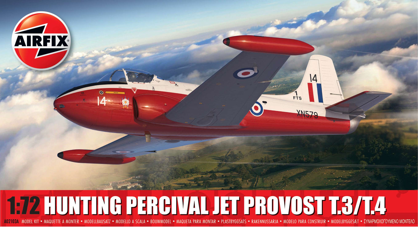 Airfix A02103A 1:72 BAC Jet Provost T.3/T.3a