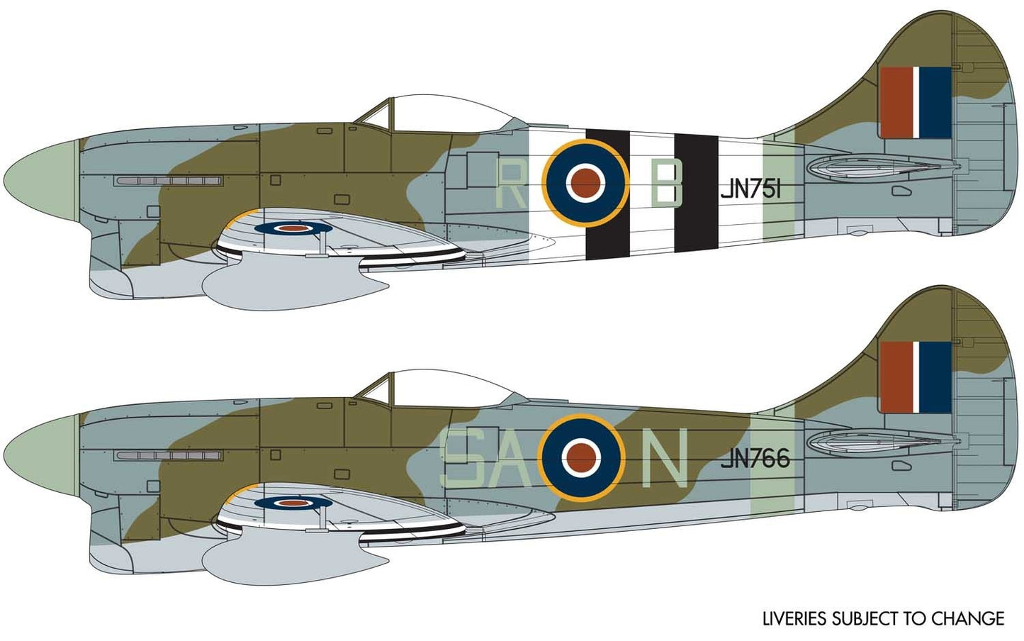 Airfix A02109 1:72 Hawker Tempest Mk.V New Tooling