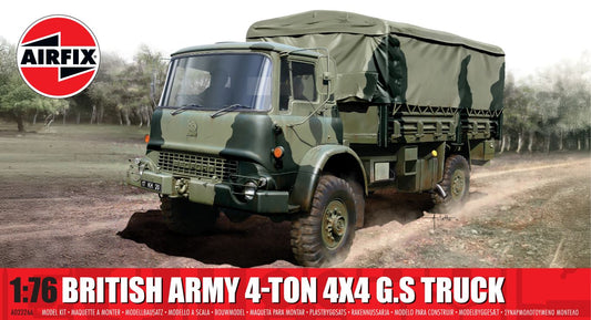 Airfix A02326A 1:76 British Army 4-ton 4x4 General Service Truck