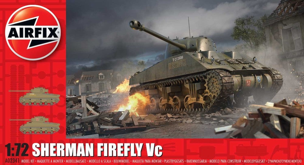 Airfix A02341 1:72 Sherman Firefly Vc New Tooling