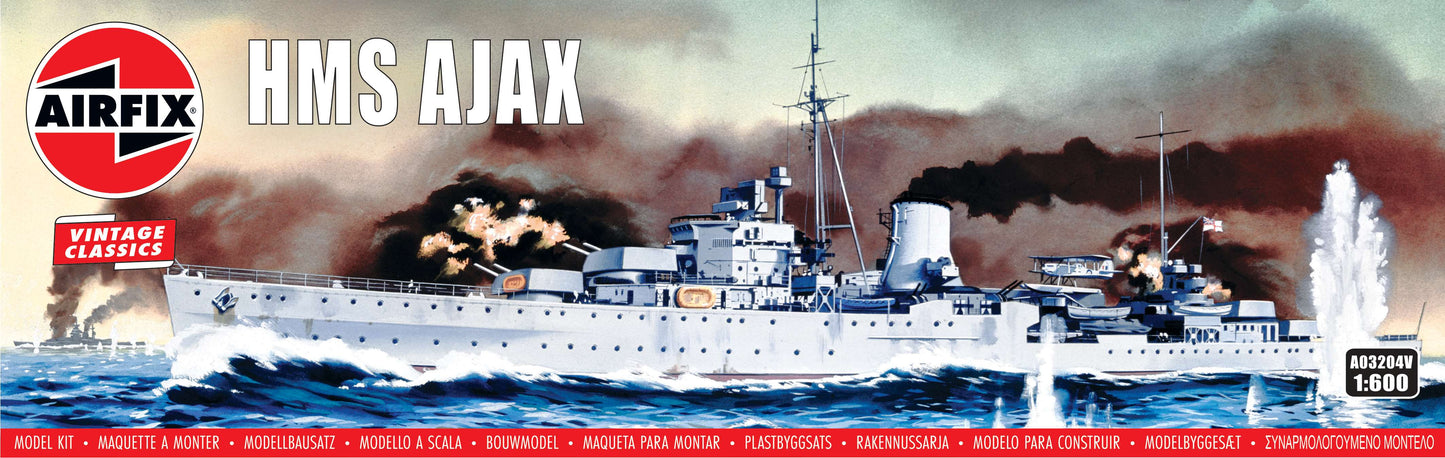 Airfix Vintage Classics 03204V 1:600 H.M.S. Ajax