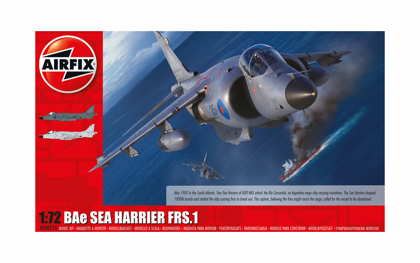 Airfix A04051A 1:72 BAe Harrier FRS.1 Sea Harrier