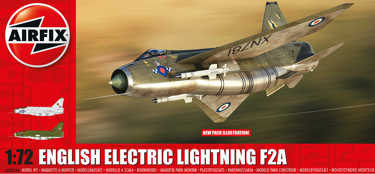 Airfix A04054A 1:72 BAC/EE Lightning F.2A