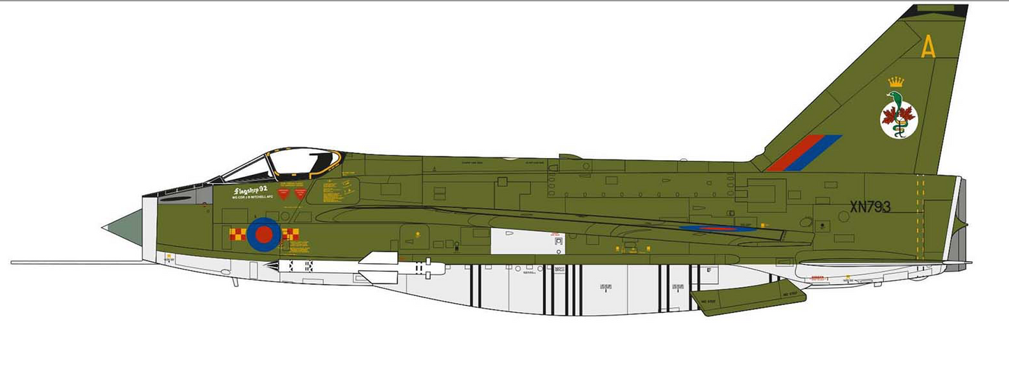 Airfix A04054A 1:72 BAC/EE Lightning F.2A