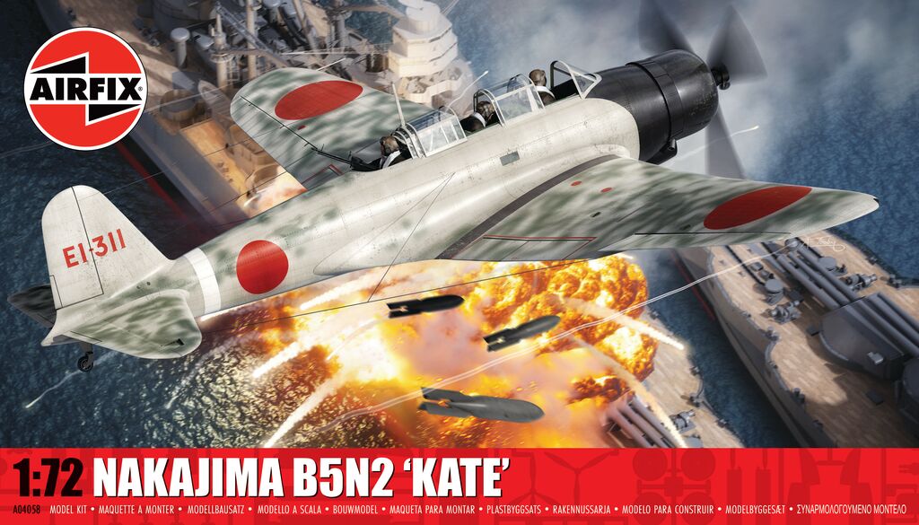 Airfix A04058 1:72 Nakajima B5N2 'Kate'