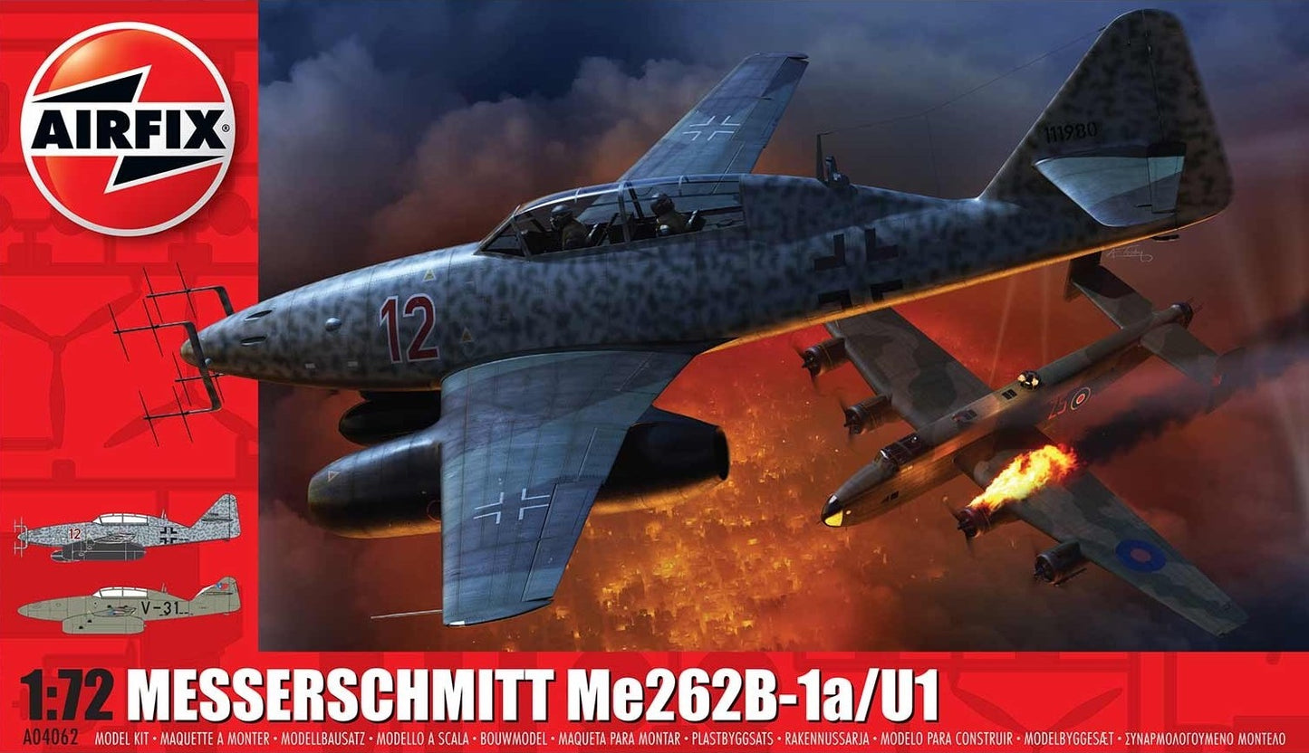 Airfix A04062 1:72 Messerschmitt Me-262B-1a