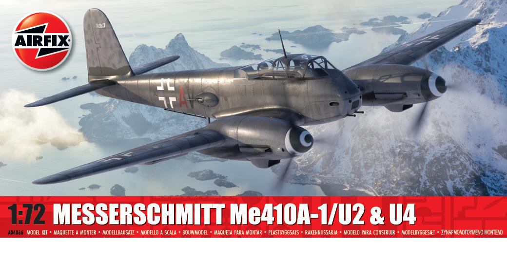 Airfix A04066 1:72 Messerschmitt Me-410A-1/U-2 & U4