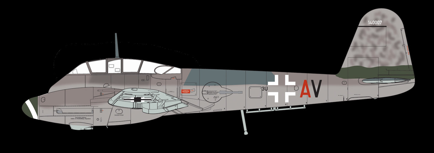 Airfix A04066 1:72 Messerschmitt Me-410A-1/U-2 & U4