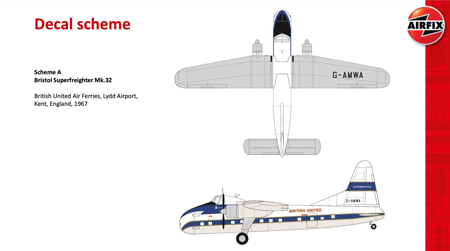 Airfix A05002V 1:72 Bristol Superfreighter