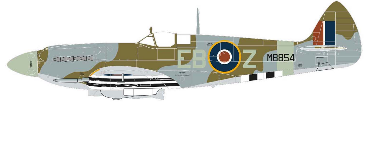 Airfix A05117A 1:48 Supermarine Spitfire Mk.XII