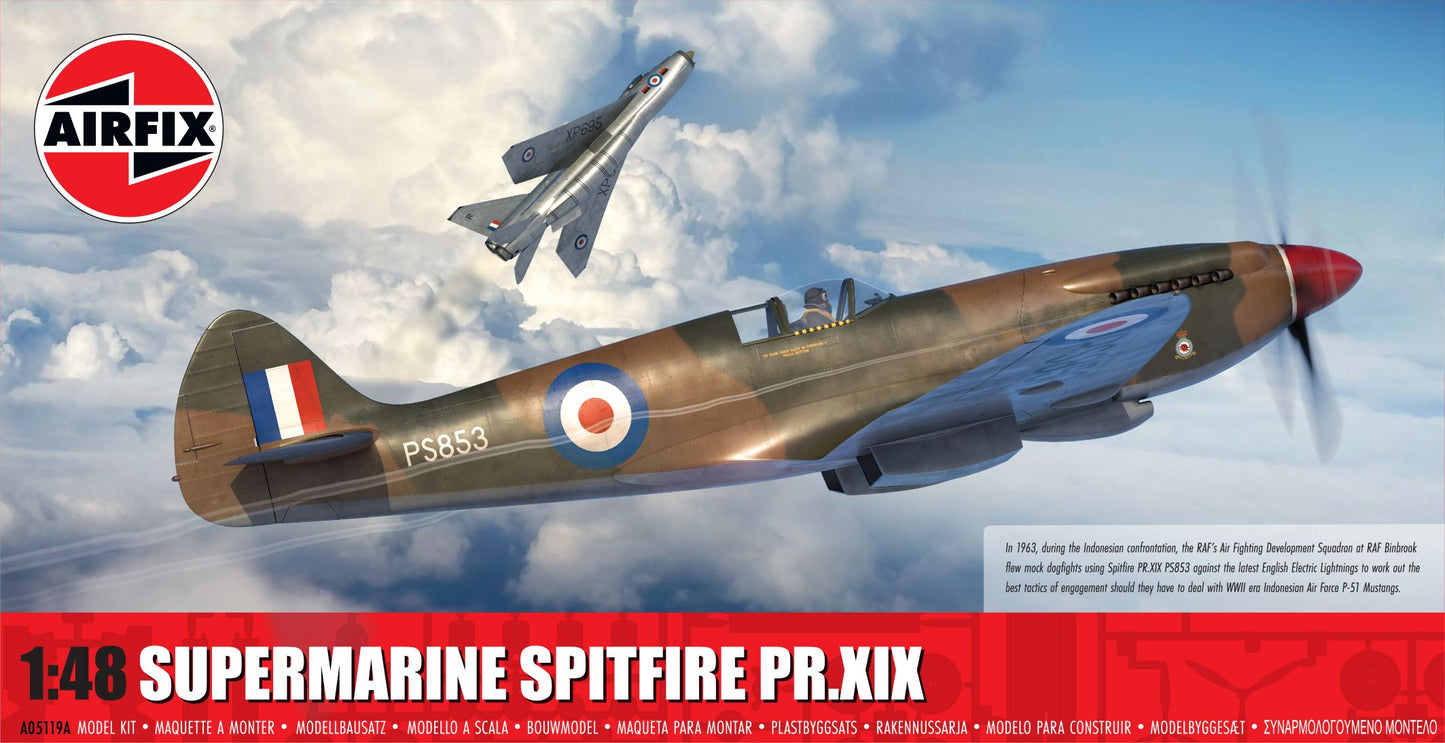 Airfix A05119A 1:48 Supermarine Spitfire PR.XIX