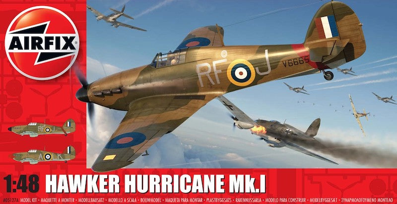 Airfix A05127A 1:48 Hawker Hurricane Mk.I