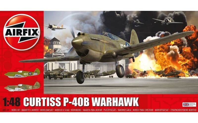 Airfix A05130A 1:48 Curtiss P-40B Warhawk