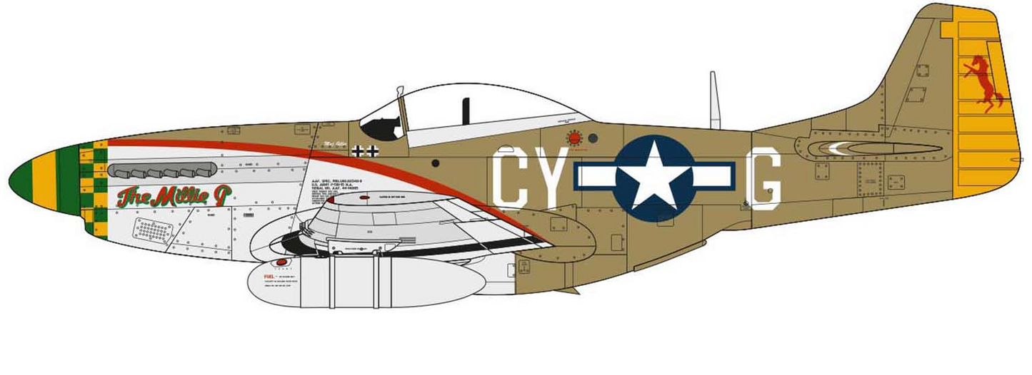 Airfix A05131A 1:48 North-American P-51D Mustang