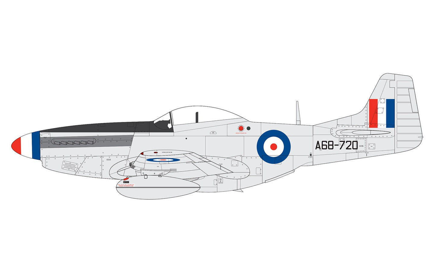 Airfix A05136 1:48 North-American F-51D Mustang