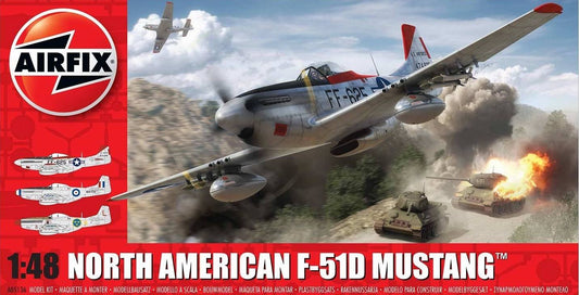 Airfix A05136 1:48 North-American F-51D Mustang