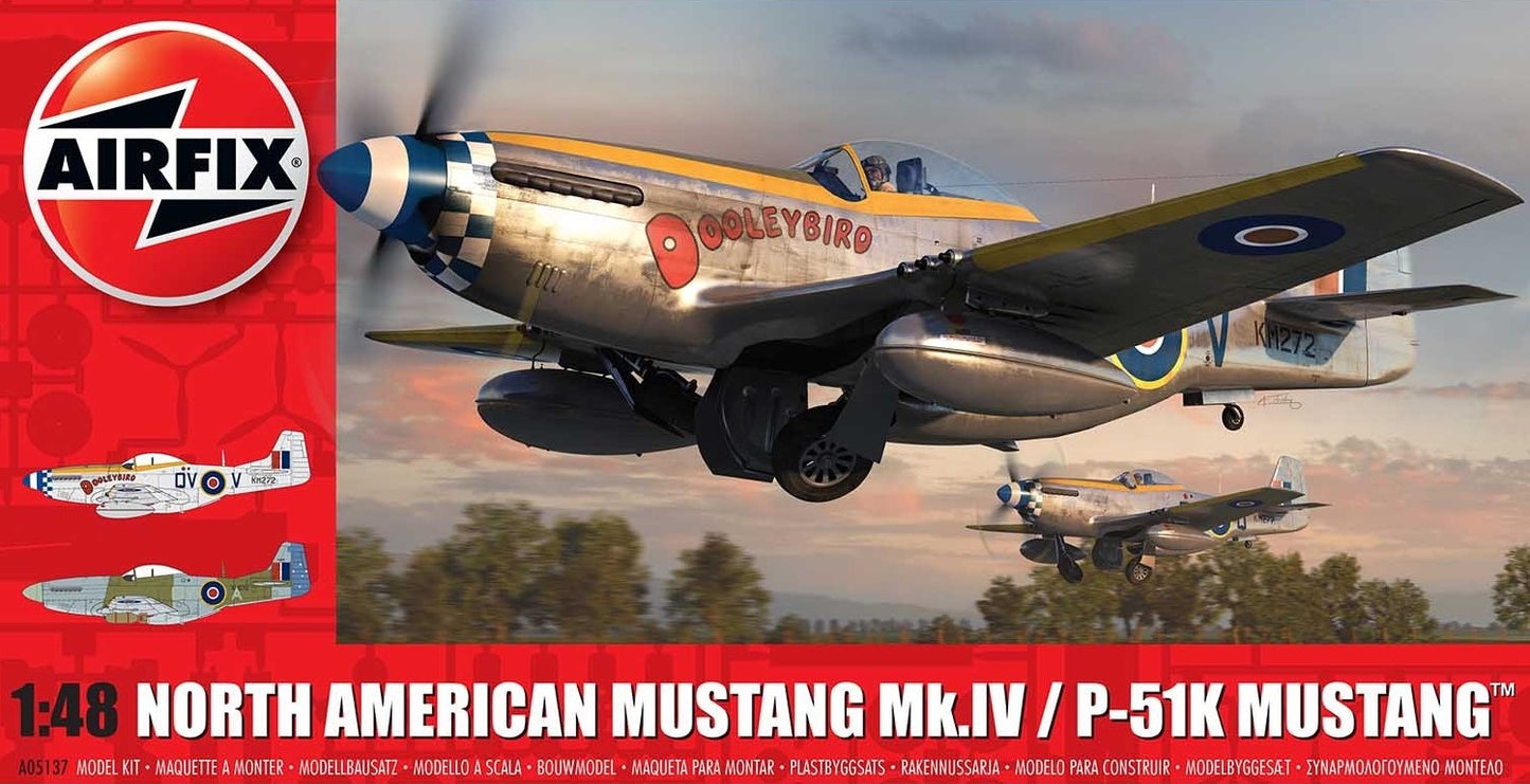 Airfix A05137 1:48 North-American Mustang Mk.IV