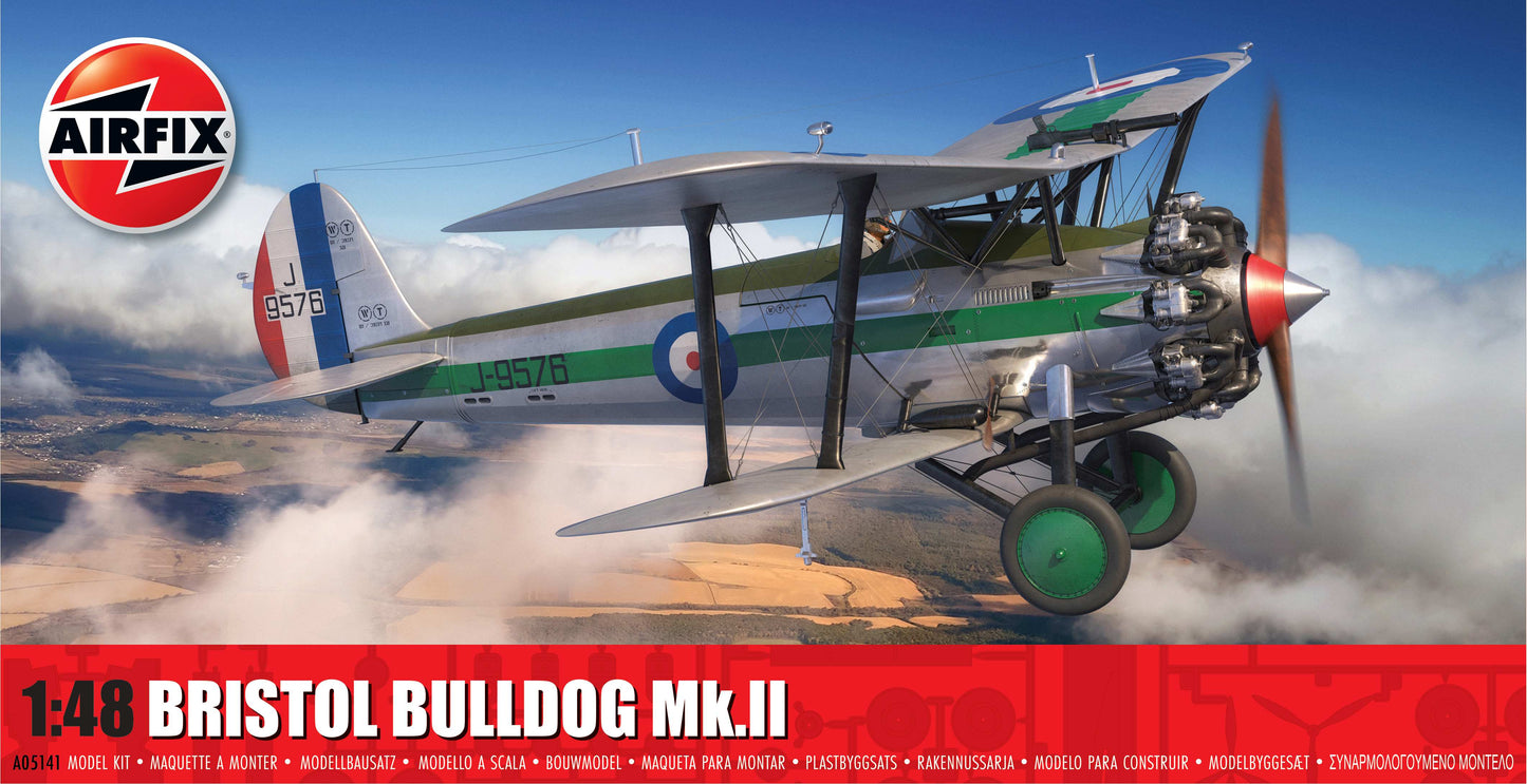 Airfix A05141 1:48 Bristol Bulldog Mk.II -  New Tooling in 2024