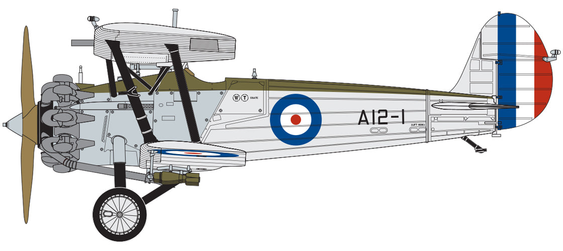 Airfix A05141 1:48 Bristol Bulldog Mk.II -  New Tooling in 2024