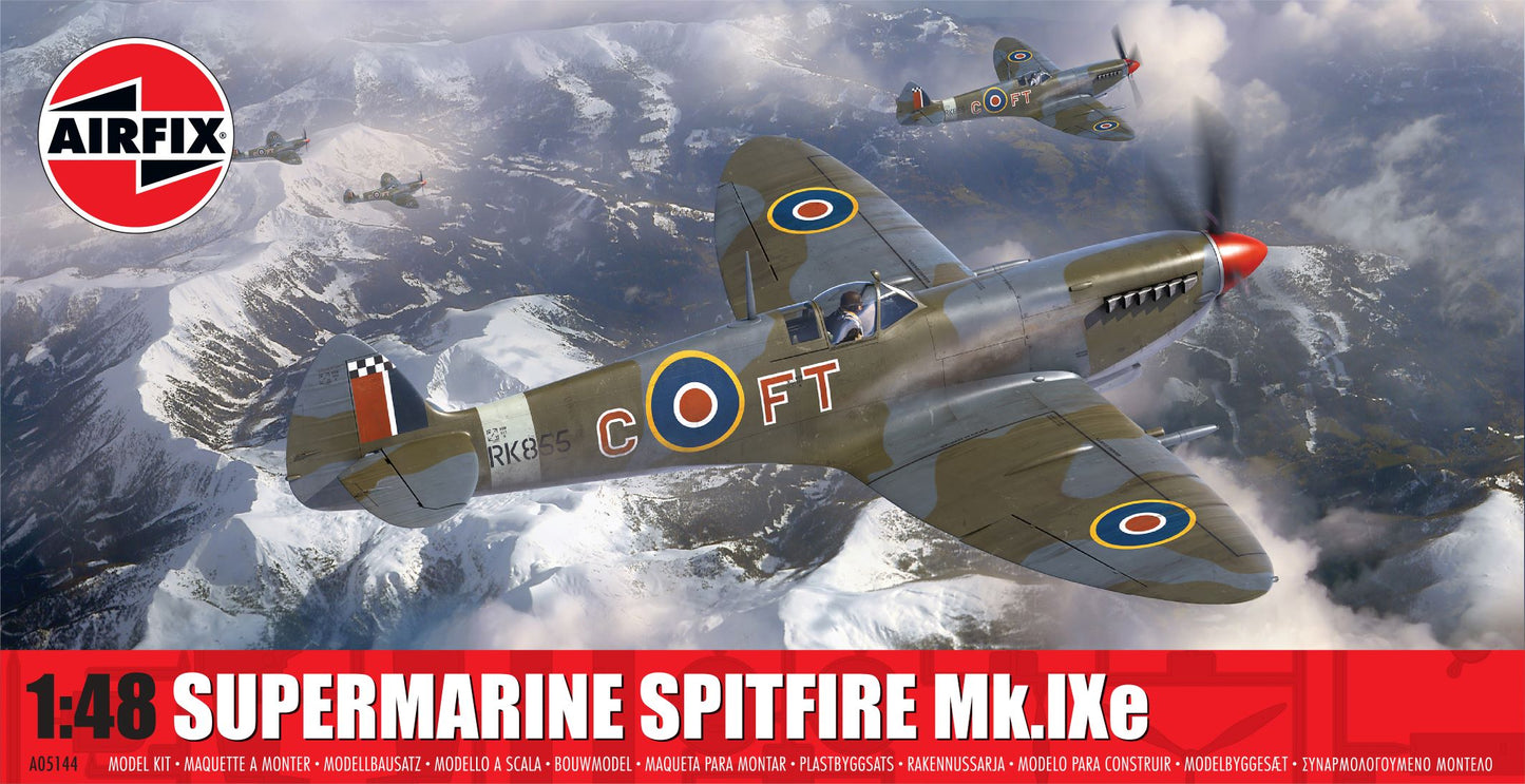 Airfix A05144 1:48 Supermarine Spitfire Mk.IXe NEW TOOLING IN 2025