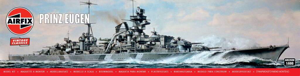 Airfix A05203V 1:600 Prinz Eugen Vintage Classics