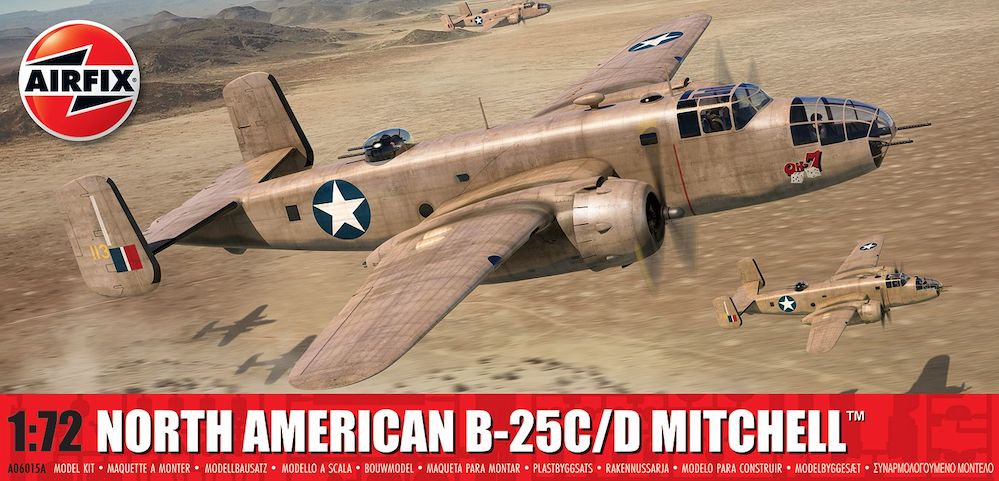 Airfix A06015A 1:72 North-American B-25C/D Mitchell