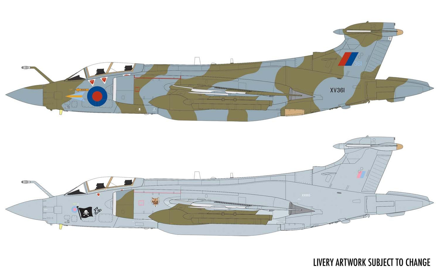 Airfix A06022 1:72 Blackburn Buccaneer S.2B RAF